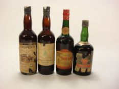 A Bottle of Cossart, Gordon & Co Madeira:, a bottle of Pedlar Sloe Gin,