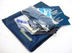 A British Airways Concorde folio from the inaugural Barbados Flight, 21st October 1977:,