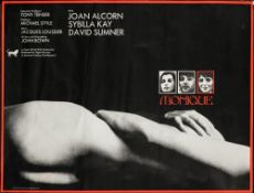 Three British quad film posters: 'Whodunit?' (1986),