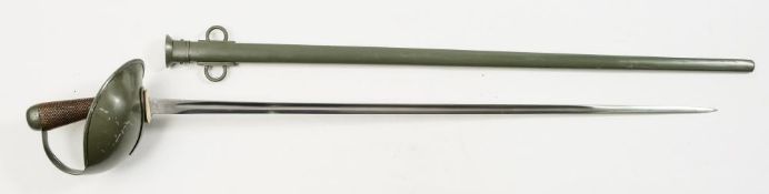 A British Army 1912 Cavalry trooper's sword,