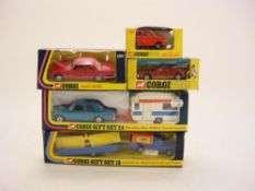 Corgi No 286 Jaguar XJ12C: No 283 OSI Daf City Car, No 276 Oldsmobile Tornado,