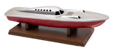Victory Industries 'Miss England' hot air propelled speedboat:,