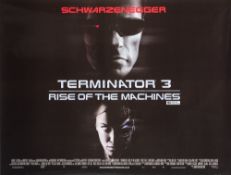 A selection of original British Sci-Fi quad film posters:, 'Terminator Rise Of The Machines',