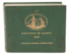 LLoyd Register of Yachts, 1960 Dartmouth Harbour Commissioners:,