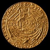 Henry IV gold Noble, Light Coinage 1412-13:.