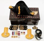 A WWII Royal Navy service group of medals awarded to Lt Cmdr Humphrey Gilbert Grace, RN,
