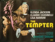 Four British quad film posters 'Part Time Virgins' , 'The Tempter' ,