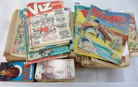 A collection of Beano and Dandy comics and annuals:, various dates mainly the 1970s and 1980s,