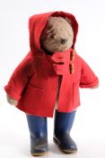 Two blonde plush Paddington Bear figures:, (both playworn) (2).