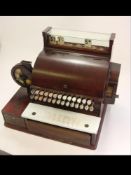 An early 20th century National cash register:, No AR 136258,
