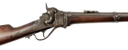 A Sharps New Model 1863 carbine:,