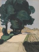 Francisco Sancha Lengo [1874-1936]- Goring on Thames, October 1918,:- signed and inscribed,