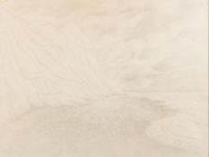 * Elizabeth Vellacott [1905-2002]- Coast drawing, North Wales, Circa 1958,:- pencil drawing,