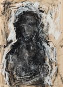 * Leo Davey [1924-1987]- Half-length figure study,