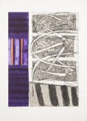 * John Brunsdon [1933-1914]- Room Royale, Blue Water:- two coloured etchings,