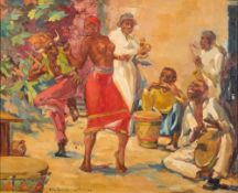 * Marco Ernesto [20th Century]- Street entertainers,