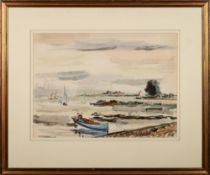 * Rowland Suddaby [1912-1972]- View of Maldon from Heybridge.