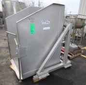 FPEC Pivot Type S/S Hydraulic Dumper, Model HLD725, SN 1907, with 48