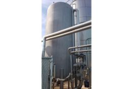 National Water Systems Carbon Tower, Aprox 4,000 Gal., S/N 98-8094-836