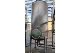 ~1,200 Gal. Carbon Tank, Manufactured by G.S. Stainless, S/N MS274-2005, Rated @ 85 psi to 250