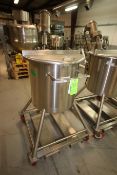 2012 Sprinkman 150 Liters S/S Mix Tank, S/N N4083D, Vessel Rating: Atmospheric, with Top Mounted