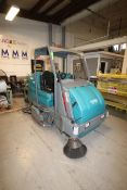 Tennant Sit-Down Floor Scrubber, M/N 8300, S/N 8300-7311, 36 Volt Battery, Truck Weight 6760