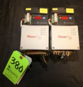Allen Bradley Powerflex 40 - 2 hp VFD's, Cat. No. 22D-D4P0N104, Series A, 380-480V 3 Phase, (W1041)