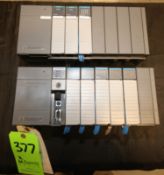 Allen Bradley SLC 500, 7 Slot PLC Racks, Chassis CAT #1746-P2, Series C (W1038)