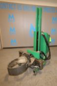 Valley Craft 800lb. Capacity Walk Behind Forklift, Electric Barrel Lifter, S/N A313286A 0910, with