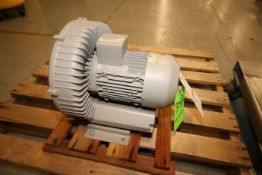 New Siemens Vacuum Blower, 2.2 kw and 2.55 kw, Type Elmo-G, 2870-3450 rpm, 220-275/380-480V 3