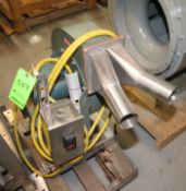 NYB 1 hp Blower, Type Compact GI, Size 116 UNIV, Reliance 3450 rpm, 208-230/460V 3 Phase, 6