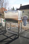 Feldmeier S/S Ribbon Blender, S/N E-809-02, Jacket MAWP 100 PSI @ 350 F, -20 F @ 100 PSI, Mounted on