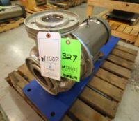 Goulds G & L Series, SSH 7.5 hp Centrifugal Pump, CAT# 235/HK1, Size 3x4-8, with S/S Head, Baldor