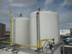 Walker 10,000 Gal. Refrigerated Silo, M/N 8333, with Painted Exterior, Vertical Agitation
