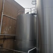 WCB 20,000 Gal. Refrigerated Silo, S/N E-269-97, with S/S Exterior, Vertical Agitation