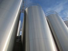 Walker 20,000 Gal. Insulated Silo, M/N VSHT/304 S.S., S/N SPG-23007, with S/S Exterior, Horizontal A