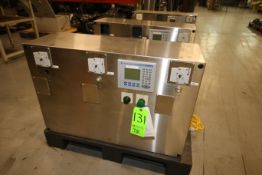 Test Rig 6 S/S Control Panel, with Allen Bradley PanielView Plus 400 Touchscreen, with Allen Bradley