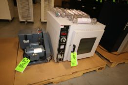 Barnstead International Vacuum Oven, M/N 3618-5, S/N 1496070562143, 120 Volts, 1 Phase, with 1 hp