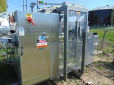 SWF Cetra WP100 Fully Auto Wrap Around Corrugated Case Packer  (Loading, Forming, Sealing). Packs in