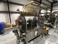 Trine Roll Fed Inline Labeler, Model 4500, S/N 066 45080, Currently Set-Up with 8 Oz Tooling,