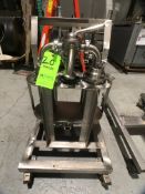 Beacon Metal Fabricators Inc Portable Duplex Inline S/S Filter System, (2) Inline Filters & (2) 3-