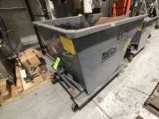 Wright Self Dumping Portable Dump Hopper, Model 10-055, S/N 43506L, 38