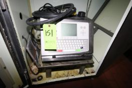 Citronix Digital Ink Jet Carton Coder Model Ci1000 with Stands and Sensor Above Conveyor