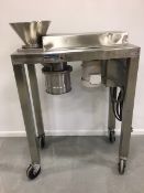 Quadro Comil: Model 194S, Serial 194-1123. VFD Controls. Comes with Impellar. As shown in photos.