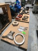 (4) Pallets of Trine Labelers Change Parts and Tooling, Including: 8 Oz, 10Oz, 16 Oz, Star Wheels,