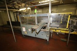 Stone Container Corporation Corrugated Box Erector with 13ft Long Feed Conveyor, 80