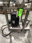 Tri-Blender Mounted on S/S Frame with Leeson 25 HP, 3350 RPM Motor, 2-1/2