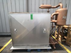 Chester Jensen Freon Falling Film Plate Chiller, Model XB-8-OT-8-32, S/N 0114-P, Phillips