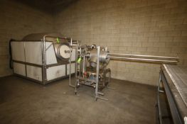 Terboven Coating Tumbler, Capacity: 800 TWV, Overall Dims.: Aprox. 90