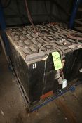 Deka 36 Volt Forklift Battery, Type: 18D125-17, Overall Dims.: Aprox. 38